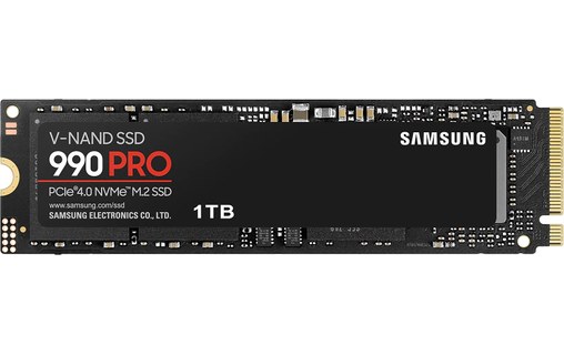 Samsung SSD 990 PRO 1 To - Barette SSD M.2 NVMe PCIe - Disque SSD - Samsung
