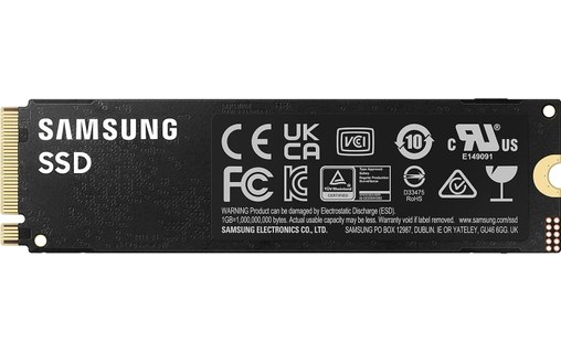 Samsung SSD 990 PRO 1 To - Barette SSD M.2 NVMe PCIe