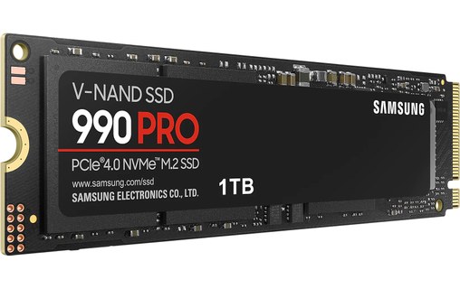 Samsung SSD 990 PRO 1 To - Barette SSD M.2 NVMe PCIe