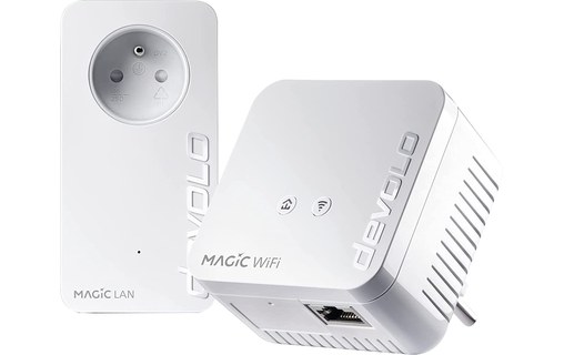 CPL devolo Magic 1 WiFi mini Mesh Kit 2 CPL - 1200 Mbit/s 1x RJ45