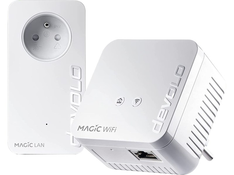 CPL devolo Magic 1 WiFi mini Mesh Kit 2 CPL - 1200 Mbit/s 1x RJ45 - CPL -  Devolo