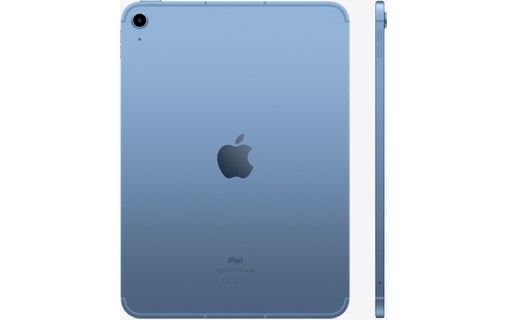 Apple iPad 10,9" - 2022 - Wi-Fi + Cellular - 256 Go - Bleu