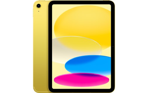 Apple iPad 10,9" - 2022 - Wi-Fi + Cellular - 64 Go - Jaune