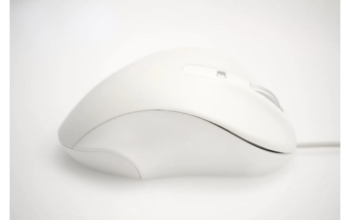 Souris USB-A Matias PBT Mouse Mac/PC - Blanc