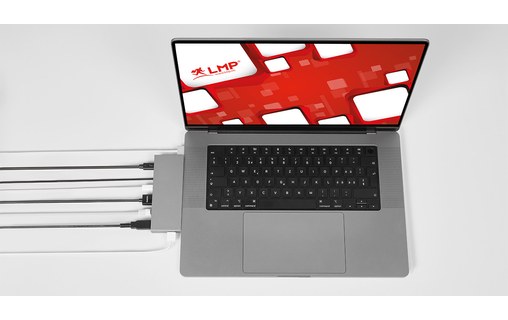 LMP Compact Dock 2 - Station d'acceuil 6 ports pour MacBook M1/M2
