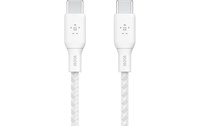 Câble Belkin USB-C vers USB-C 100 W USB 2.0 - 2 m - Blanc