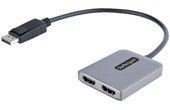 StarTech.com MST14DP122HD câble vidéo et adaptateur 0,3 m 2 x HDMI Noir, Gris