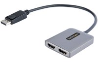 StarTech.com MST14DP122HD câble vidéo et adaptateur 0,3 m 2 x HDMI Noir, Gris
