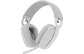 Micro-casque sans fil Logitech Zone Vibe 100, Blanc - Bluetooth