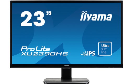 Écran 23" iiyama ProLite XU2390HS - HDMI/DVI/VGA