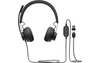 Micro-casque Logitech Zone, Graphite - USB, USB-C