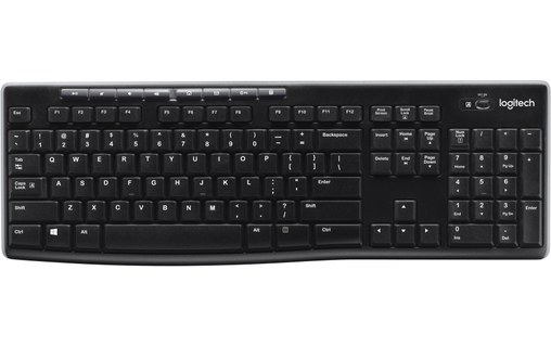 Logitech Wireless Keyboard K270 clavier RF sans fil QWERTY Anglais