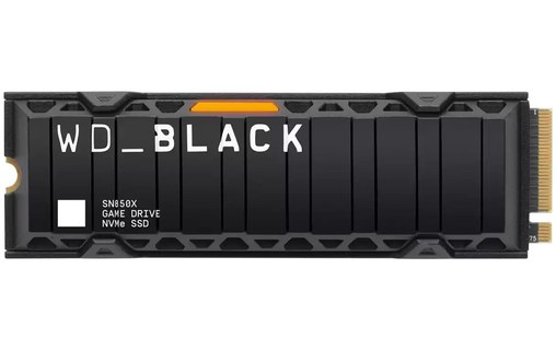 WD_BLACK SN850X - 2 To - Avec dissipateur thermique - Disque SSD WD_Black  sur