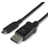 Câble DisplayPort 1.4 vers USB-C - StarTech - 1 m - Noir