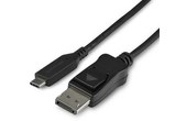 Câble DisplayPort 1.4 vers USB-C - StarTech - 1 m - Noir