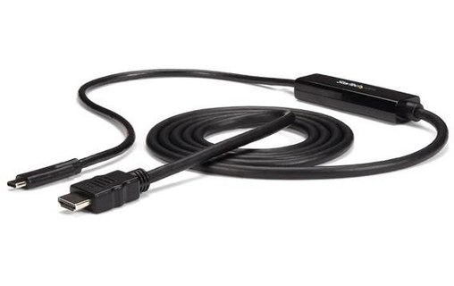 StarTech.com CDP2HDMM1MB câble vidéo et adaptateur Noir