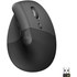 Souris sans fil Logitech Lift - Graphite - Ergonomique, Verticale