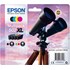 Epson 502XL C13T02W54010 Pack 4 Cartouches Noir et couleurs (Jumelles)