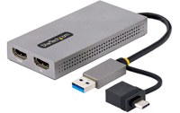 StarTech.com Adaptateur USB vers Double HDMI - USB A/C vers 2 Écrans HDMI (1x 4K