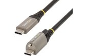 StarTech.com USB31CCTLKV1M câble USB USB 3.2 Gen 2 (3.1 Gen 2) USB C Noir, Gris