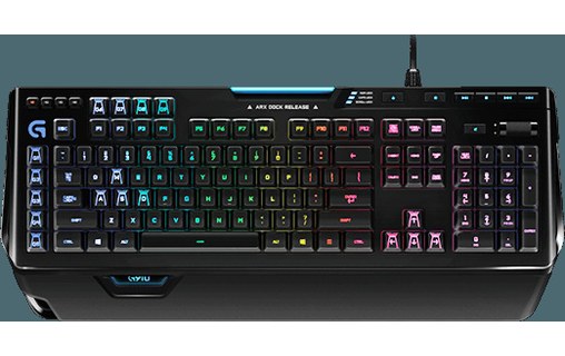 Logitech G G910 Orion Spectrum RGB Mechanical Gaming Keyboard clavier USB  QWERTY Anglais Noir - Clavier - LOGITECH