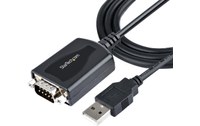 StarTech.com Câble USB vers RS232 de 1m - Câble Convertisseur USB vers RS232 DB9