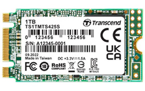 Transcend 425S 1 To - SSD M.2 2242 SATA 3D NAND