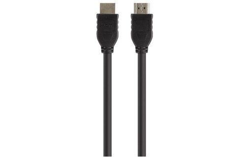 Belkin 3m, 2xHDMI câble HDMI HDMI Type A (Standard) Noir