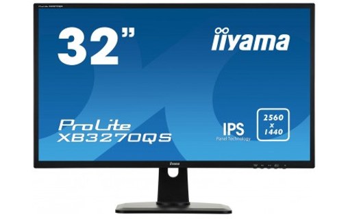 Écran 31,5" iiyama ProLite XB3270QS-B1 - HDMI/DisplayPort
