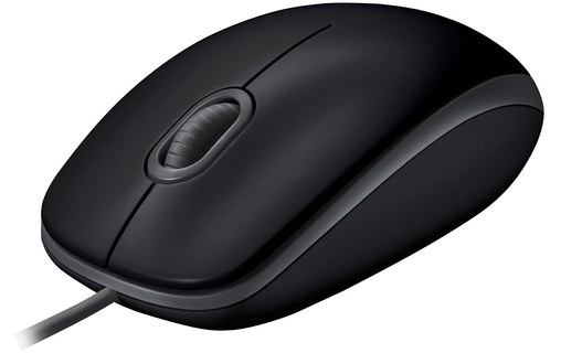Logitech B110 souris USB Optique 1000 DPI Ambidextre