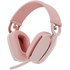 Micro-casque sans fil Logitech Zone Vibe 100, Rose - Bluetooth