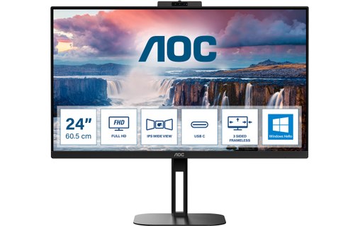 Écran 23,8" AOC V5 24V5CW - USB-C
