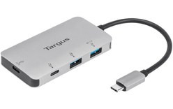 Targus ACH228 USB-C 2x USB-A+2x USB-C Argent