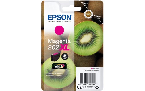 Epson 202XL - Kiwi Cartouche Magenta C13T02H34010 (T02H3)