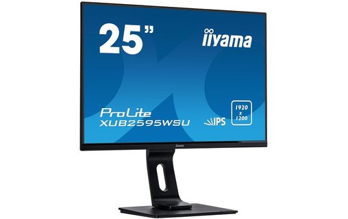 Écran 25" iiyama ProLite XUB2595WSU-B1 - HDMI/DisplayPort/VGA