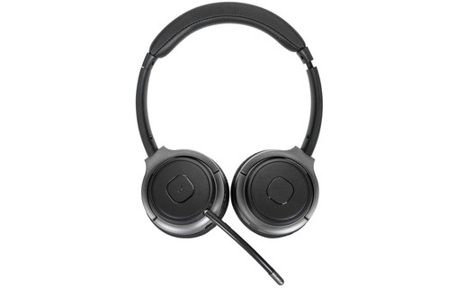 Micro-casque sans fil Targus AEH104GL, Noir - Bluetooth Jack 3,5 mm, USB-C