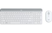 Clavier + Souris sans fil Logitech MK470 - Blanc