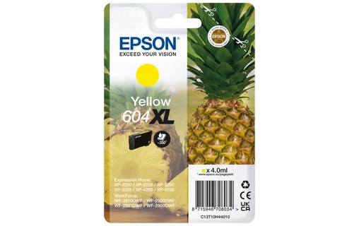 Epson EPSON 604 Cartouche d'Encre Jaune T10H44010