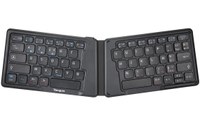 Clavier sans fil Targus AKF003FR - Ergonomique pliable antimicrobien - Noir