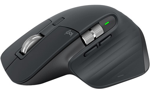 Logitech MX Master 3 souris RF Sans fil + Bluetooth Laser 4000 DPI Droitier