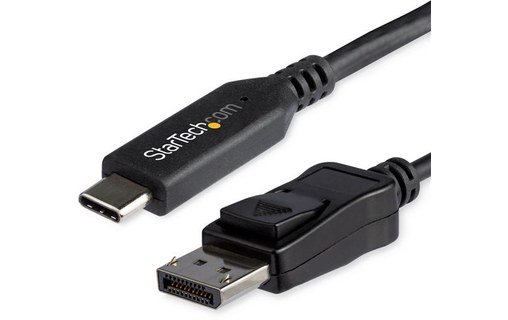 StarTech.com CDP2DP146B câble vidéo et adaptateur 1,8 m USB Type-C DisplayPort N