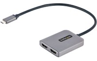 StarTech.com MST14CD122HD adaptateur graphique USB 3840 x 2160 pixels Noir, Gris