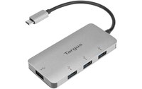 Targus ACH226EU hub & concentrateur USB 3.2 Gen 1 Type-C 5000 Mbit/s Argent