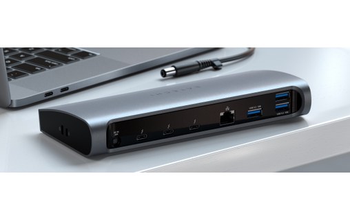 Satechi Station d'accueil Thunderbolt 4 - Dock 11 ports