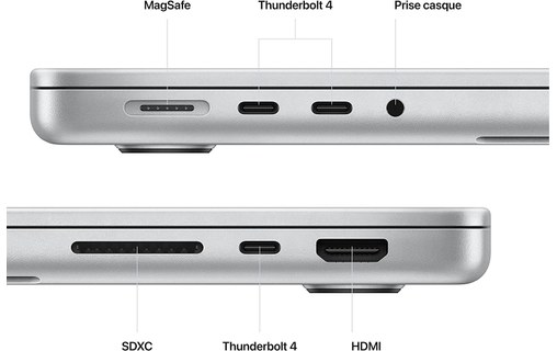 Apple MacBook Pro M2 Pro 14" 2023 12/19 coeurs SSD 1 To 16 Go RAM Gris sidéral