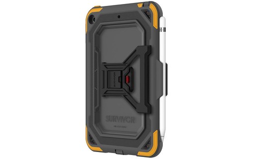 Griffin Survivor All-Terrain 20,1 cm (7.9") Housse Gris, Jaune