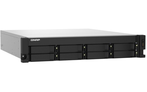 QNAP TS-832PXU NAS Rack (2 U) Ethernet/LAN Aluminium, Noir AL324