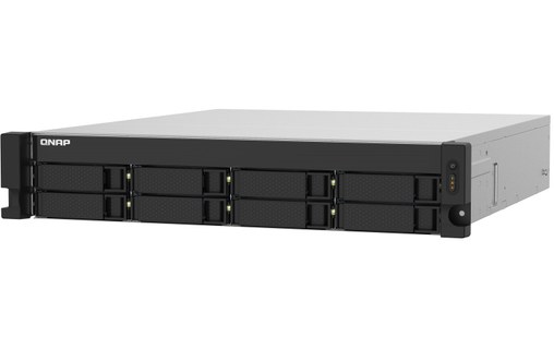 QNAP TS-832PXU NAS Rack (2 U) Ethernet/LAN Aluminium, Noir AL324