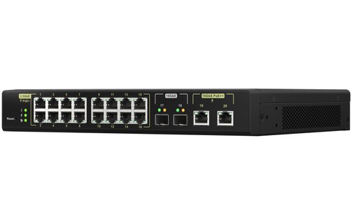Switch Ethernet Qnap QSW-M2116P-2T2S 16 ports - 10 GbE, Manageable, PoE, L2