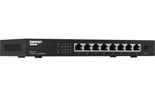Switch Ethernet Qnap QSW-1108-8T 8 ports - 2,5 GbE